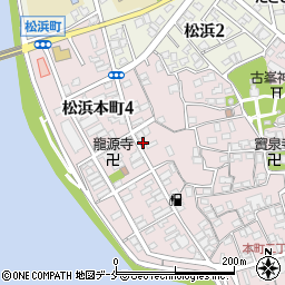 新屋敷周辺の地図