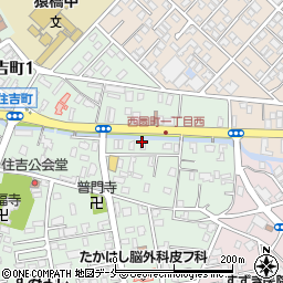 新潟県新発田市住吉町2丁目5周辺の地図