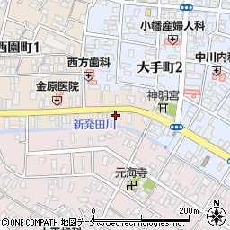 池田時計店周辺の地図