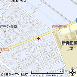 東新町簡易郵便局周辺の地図