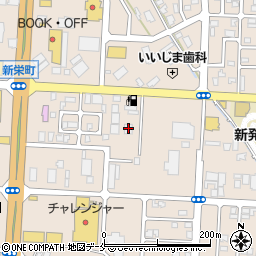 新野商店新発田ＬＰガス総合基地充填所周辺の地図
