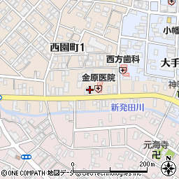 大光銀行新発田西支店周辺の地図