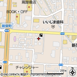 株式会社新野商店　富塚営業所周辺の地図