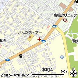 ほっともっと新発田本町店周辺の地図