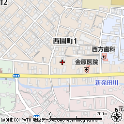ダスキンサービスマスターサンエツ新発田店周辺の地図