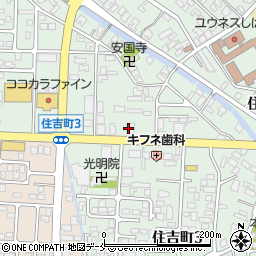 美容プラージュ新発田店周辺の地図