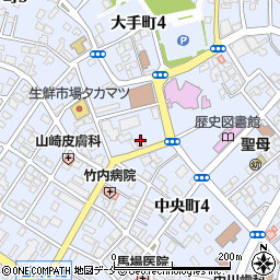 塗鈑瓦屋周辺の地図