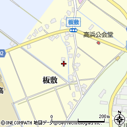 新潟県新発田市板敷29周辺の地図