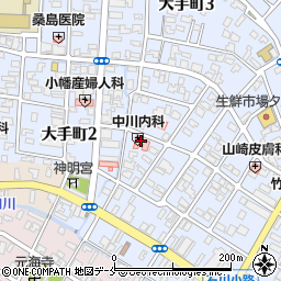 中川内科医院周辺の地図