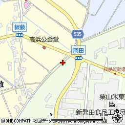デイリーヤマザキ新発田島潟店周辺の地図