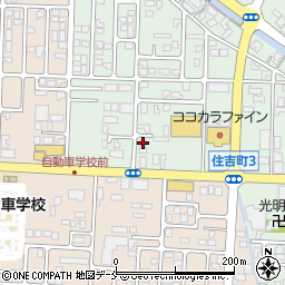 ミドリ安全新潟新発田営業所周辺の地図