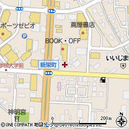 メガネスーパー新発田店周辺の地図