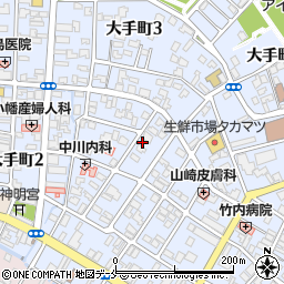 田沢豆腐店周辺の地図