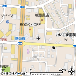 ホビーオフ新発田店周辺の地図