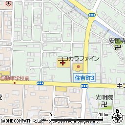 コメリ書房新発田店周辺の地図