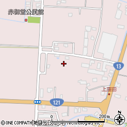 山形県米沢市窪田町窪田字中谷地周辺の地図