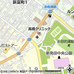 セブンイレブン新発田カルチャーセンター前店周辺の地図