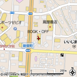 ＢＯＯＫ・ＯＦＦ新発田店周辺の地図
