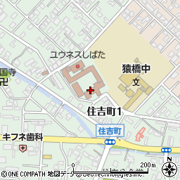 新発田市福祉施設ひまわり学園周辺の地図
