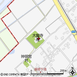 大寳寺周辺の地図