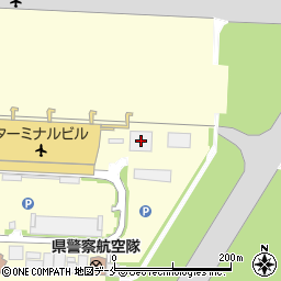 貨物ターミナルビル周辺の地図