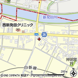 佐藤理容店周辺の地図