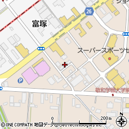 新栄ハイツＩ棟周辺の地図