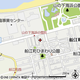 船江町自治会集会所周辺の地図