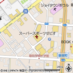 ゼビオスポーツ新発田店周辺の地図