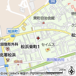 立正佼成会新潟教会松浜道場周辺の地図