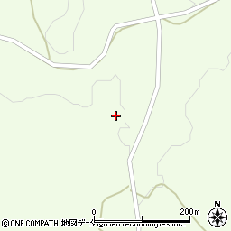 宮城県伊具郡丸森町大張大蔵愛宕121周辺の地図