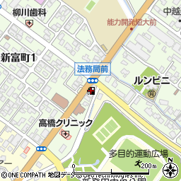 ａｐｏｌｌｏｓｔａｔｉｏｎ新発田中央公園前ＳＳ周辺の地図