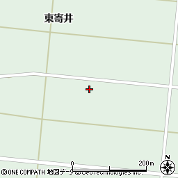 宮城県角田市枝野西原周辺の地図