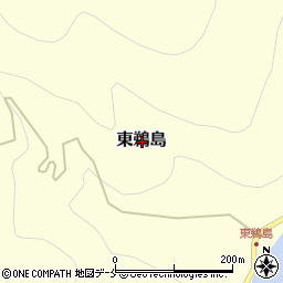 新潟県佐渡市東鵜島周辺の地図