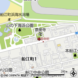 和順会船江保育園周辺の地図