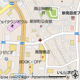 有限会社サンチャンカメラ高橋写真館　新栄町店周辺の地図