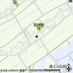 新潟県新潟市北区浦ノ入910周辺の地図