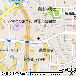 ガレージオフ新発田店周辺の地図