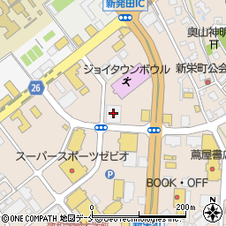蔦屋書店新発田店周辺の地図