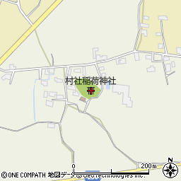 村社稲荷神社周辺の地図