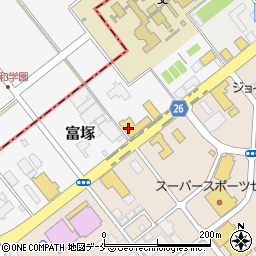 新潟スバル自動車新発田店周辺の地図