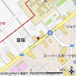 新潟スバル自動車新発田店周辺の地図