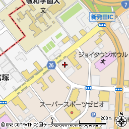 株式会社リノフリート新発田店周辺の地図