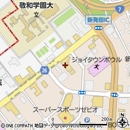 新潟トヨペット新発田店周辺の地図