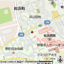 株式会社新潟日報サポート　松浜営業所周辺の地図