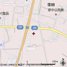 山形県米沢市窪田町窪田1908-2周辺の地図