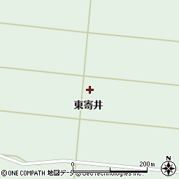 宮城県角田市枝野（東寄井）周辺の地図