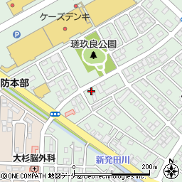 ファミッシュＡ周辺の地図