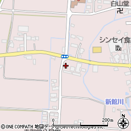 上窪田上公民館周辺の地図