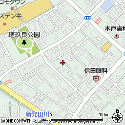 新潟県新発田市舟入町周辺の地図